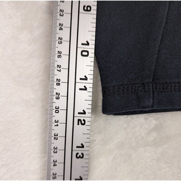 Nike Tech Fleece Black Shorts Mens Large Black Active Running Zip Pocket Sweats - Picture 12 of 13